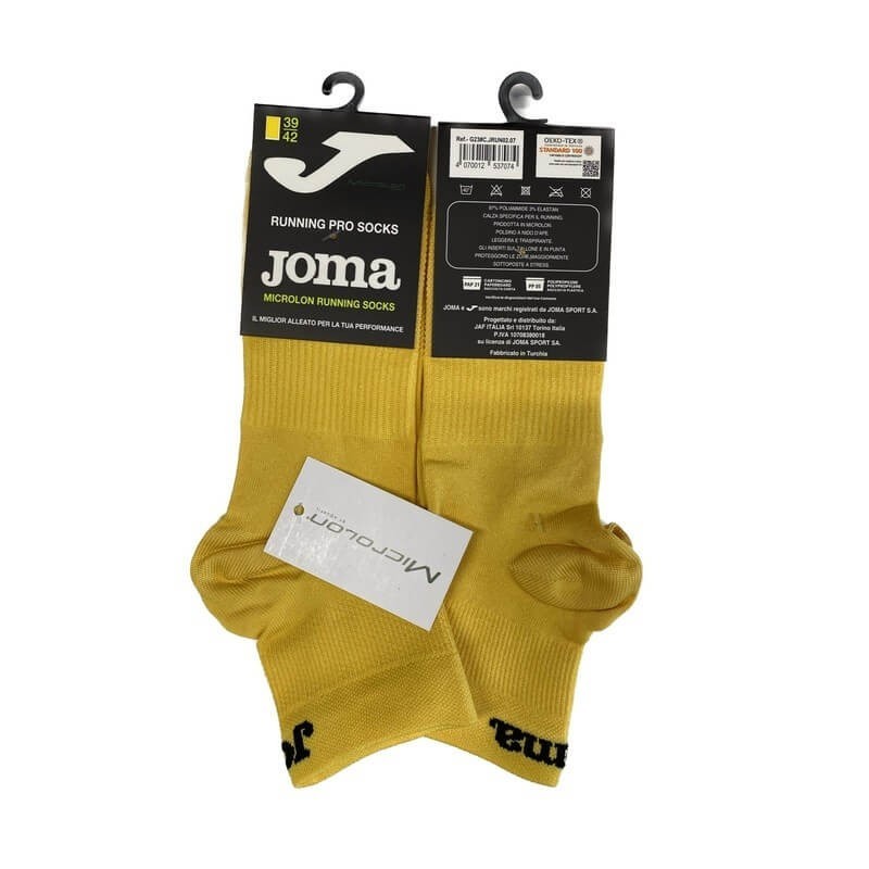 Calze Running Microlon colore Giallo