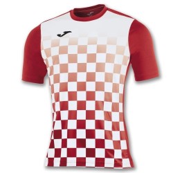 T-Shirt FLAG da Uomo colore rosso-bianco