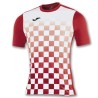 T-Shirt FLAG da Uomo colore rosso-bianco