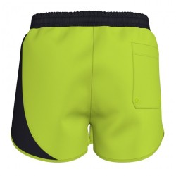 Costume da Bagno Corto da Uomo lima-nero