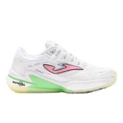 Scarpe da padel Joma Slam Lady 2502 da Donna Bianco