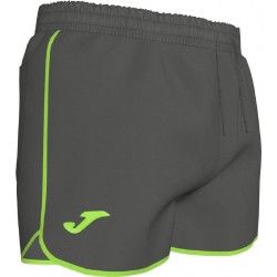 Joma Costume da Bagno Corto Grigio Antracite e Verde