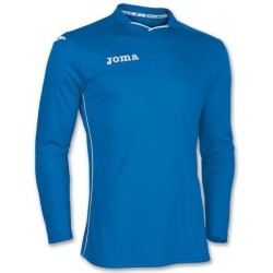 Joma T-Shirt da Allenamento M/L RIVAL in Poliestere Colore ROYAL-BIANCO