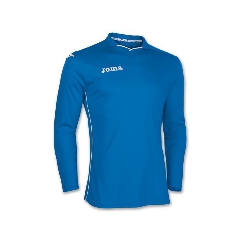 Joma T-Shirt da Allenamento M/L RIVAL in Poliestere Colore ROYAL-BIANCO