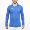 Joma T-Shirt da Allenamento M/L RIVAL in Poliestere Colore ROYAL-BIANCO