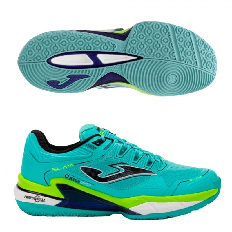 Joma Scarpe da Padel SLAM MEN 2427 TURCHESE da Uomo