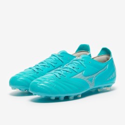 Mizuno Scarpa Morelia Neo III Pro AG Calcio colore Turchese