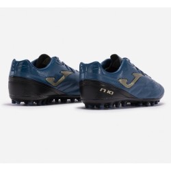 Scarpe da Calcio Football con tacchetti colore petrolio nero