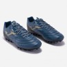 Scarpe da Calcio Football con tacchetti colore petrolio nero