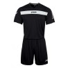 Set Academy t-Shirt e Pantaloncino colore nero bianco