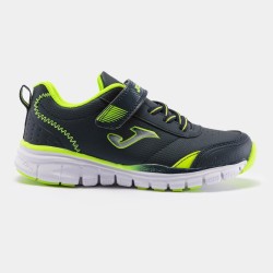 Scapre Joma Tempo da Bambino colore blu marino e lime