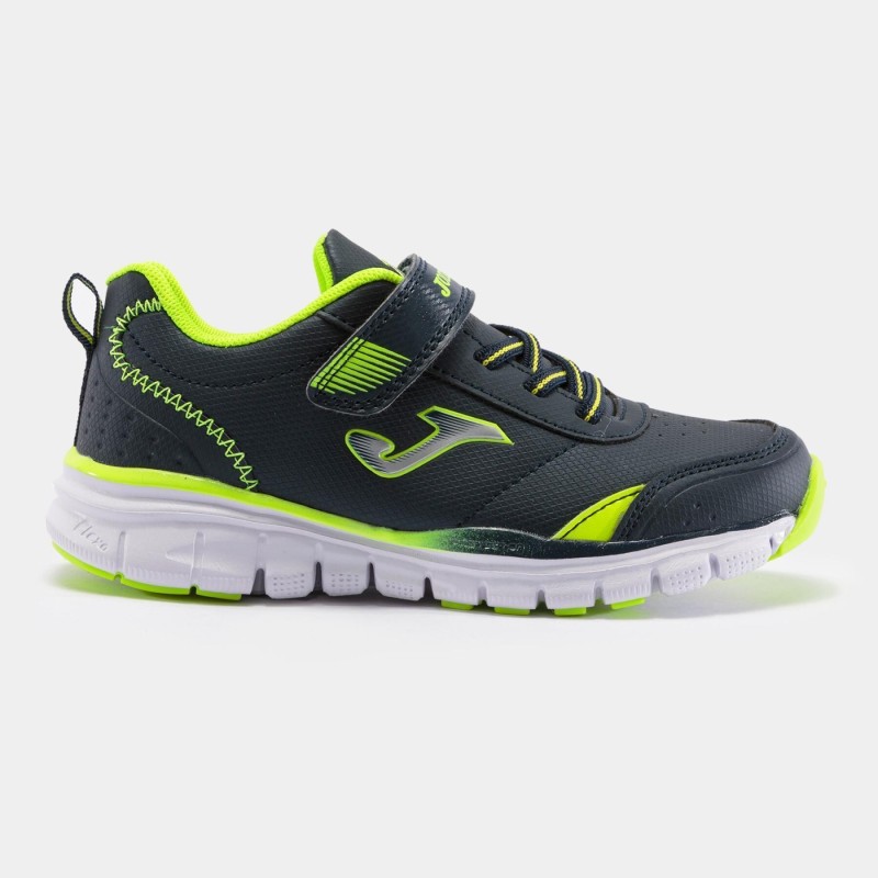 Scapre Joma Tempo da Bambino colore blu marino e lime