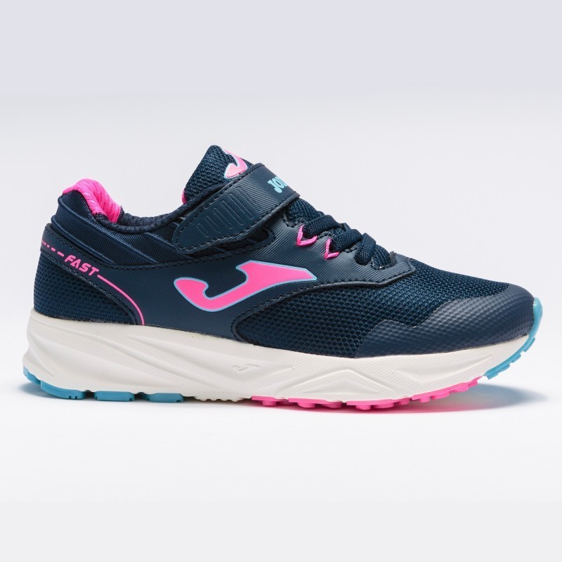 Scarpe Joma Fast JR 2133 da Bambina colore blu navy e fucsia