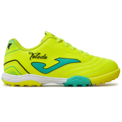 Scarpe calcio Toledo Jr 24 turf junior  Giallo fluor - turchese
