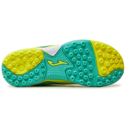 Scarpe calcio Toledo Jr 24 turf junior  Giallo fluor - turchese