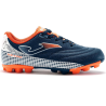 Scarpe calcio Toledo Jr 24 terreno duro HG junior Navy-Arancio