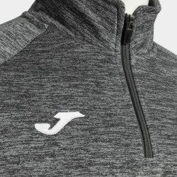FELPA FARAON MEZZA ZIP GRIGIO MELANGE