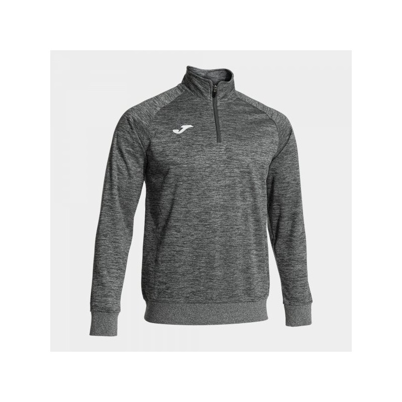FELPA FARAON MEZZA ZIP GRIGIO MELANGE