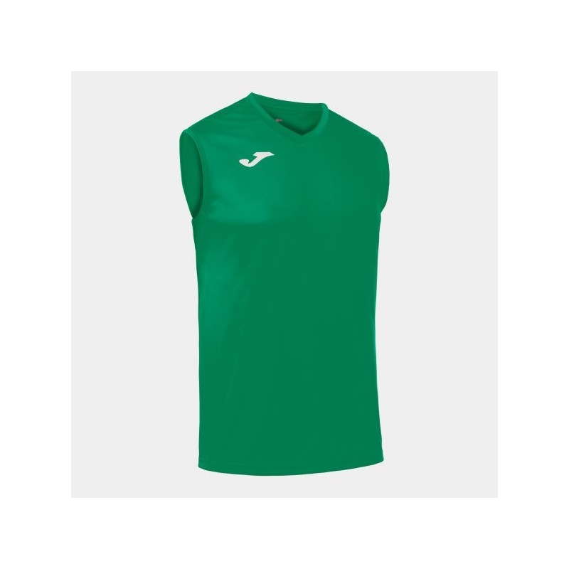 T-SHIRT SENZA MANICHE COMBI VERDE