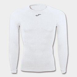 MAGLIA BRAMA CLASSIC MANICHE LUNGHE BIANCA