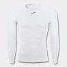 MAGLIA BRAMA CLASSIC MANICHE LUNGHE BIANCA