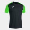 T-SHIRT MANICHE CORTE ACADEMY IV NERO VERDE FLUO