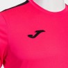 MAGLIA MANICHE CORTE OLIMPIADA FUXIA NERO