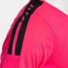 MAGLIA MANICHE CORTE OLIMPIADA FUXIA NERO